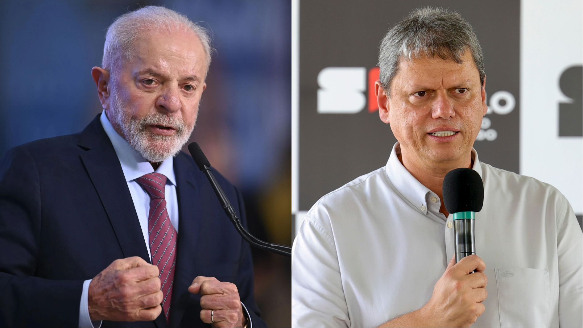 Lula cai e Tarcísio assume melhor saldo de imagem entre políticos