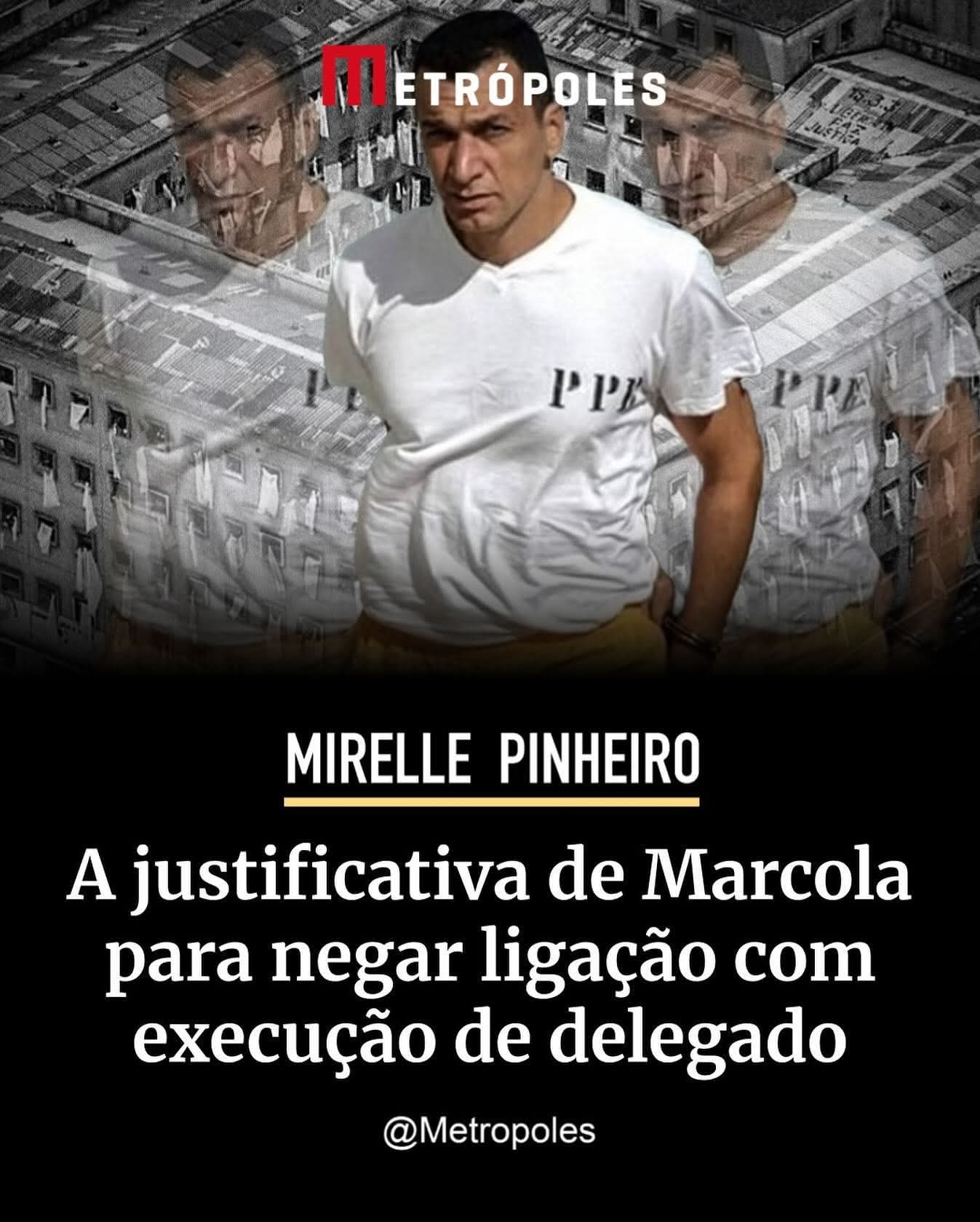 Marcola nega envolvimento em morte de ex-delegado-geral de São Paulo