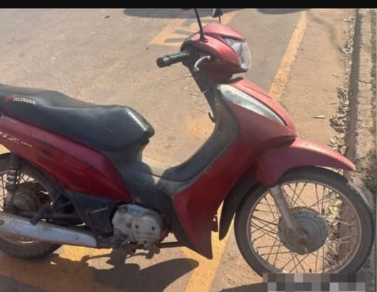 Moto furtada é recuperada pela PM durante patrulhamento em Tailândia