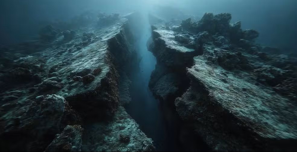 Terra está se partindo: cientistas registram, pela primeira vez, uma placa tectônica se rompendo sob o oceano